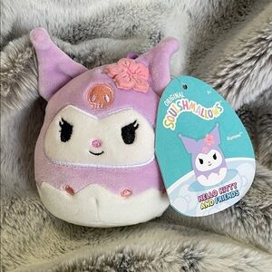 Squishmallows | Kuromi | Hello Kitty & Friends | Clip/Keychain/Charm Plush